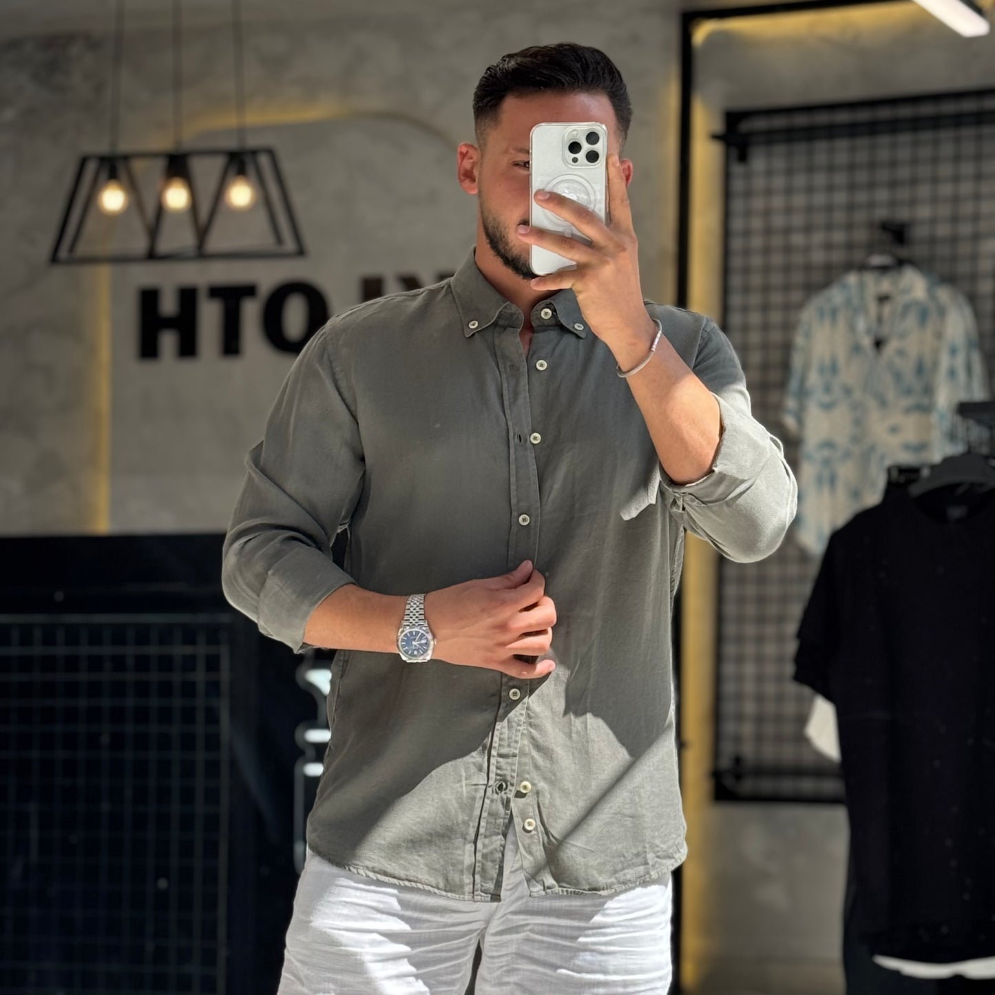 Cotton Washed Shirt - Kloth LB