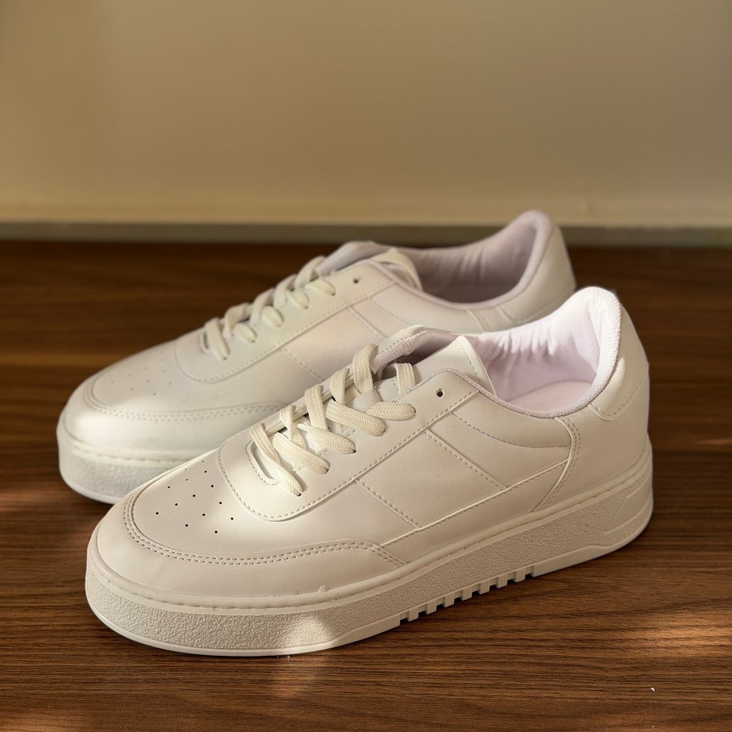 Basic White Sneakers