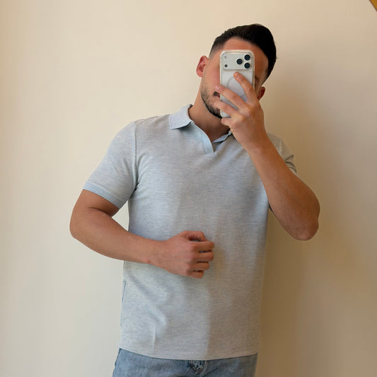 No Buttons Basic Polo