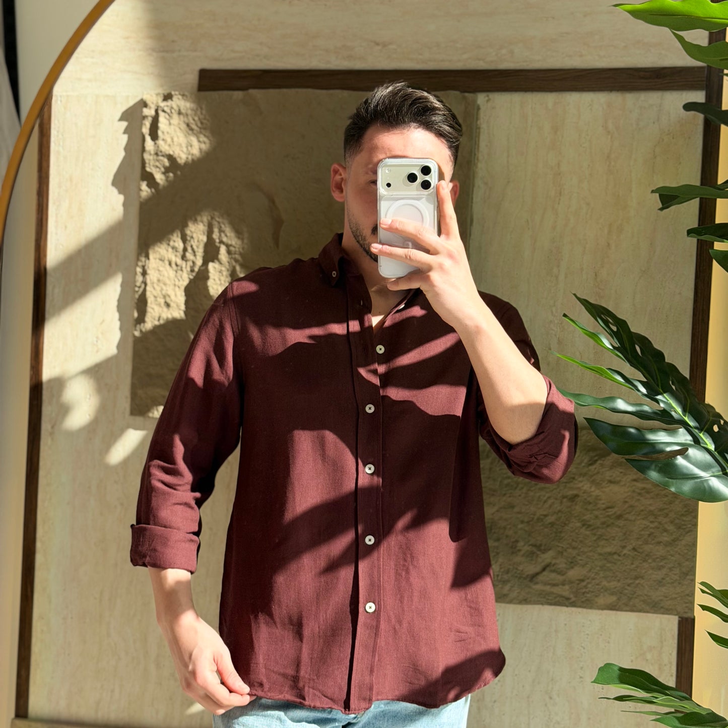 Mini oversize Shirt