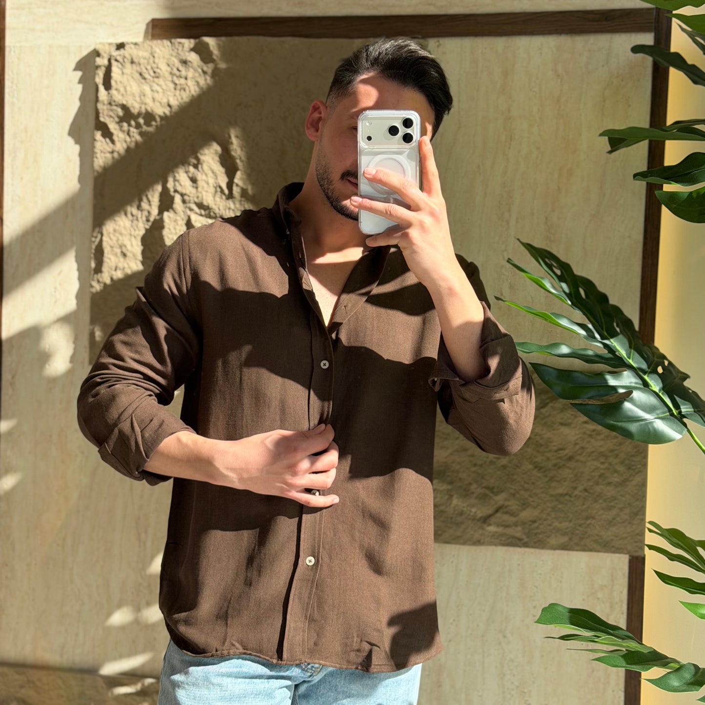Mini oversize Shirt