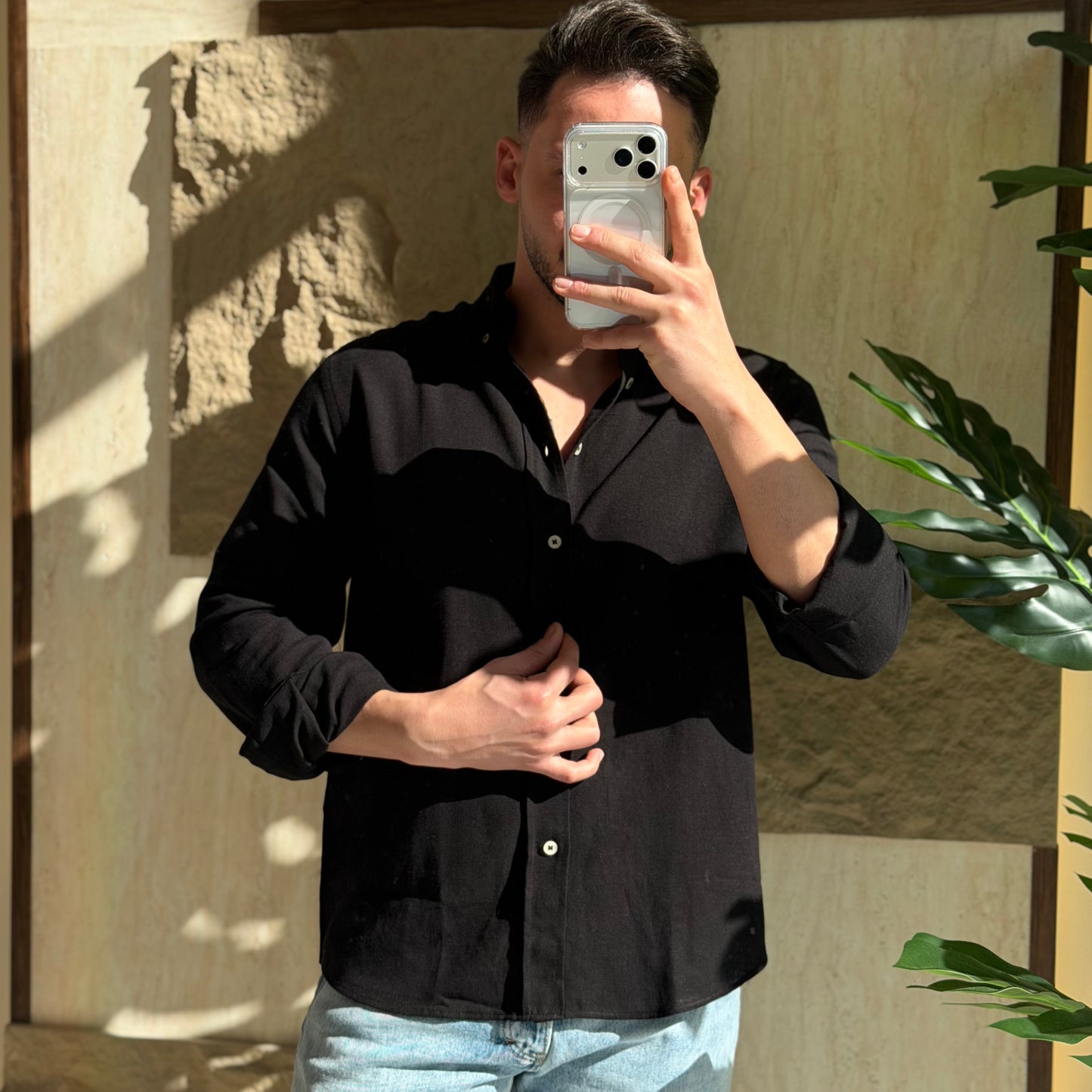 Mini oversize Shirt