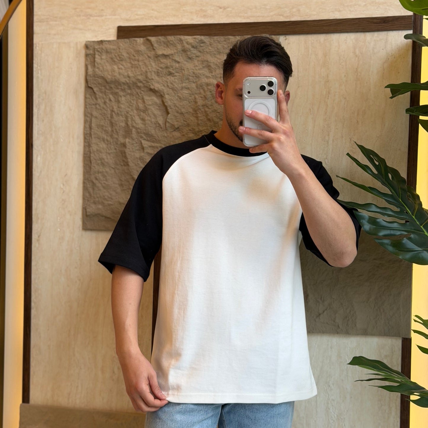Colored Sleeve T-Shirt