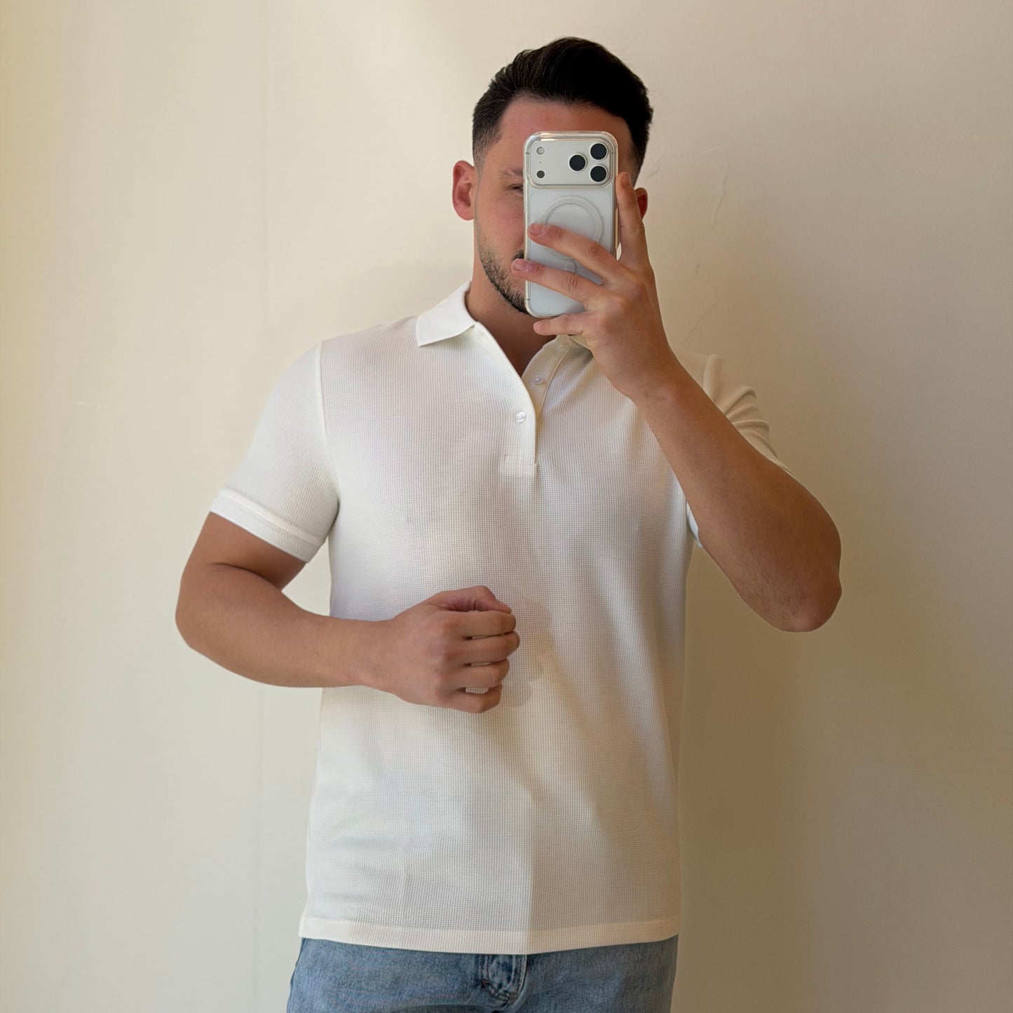 Textured Polo Buttons