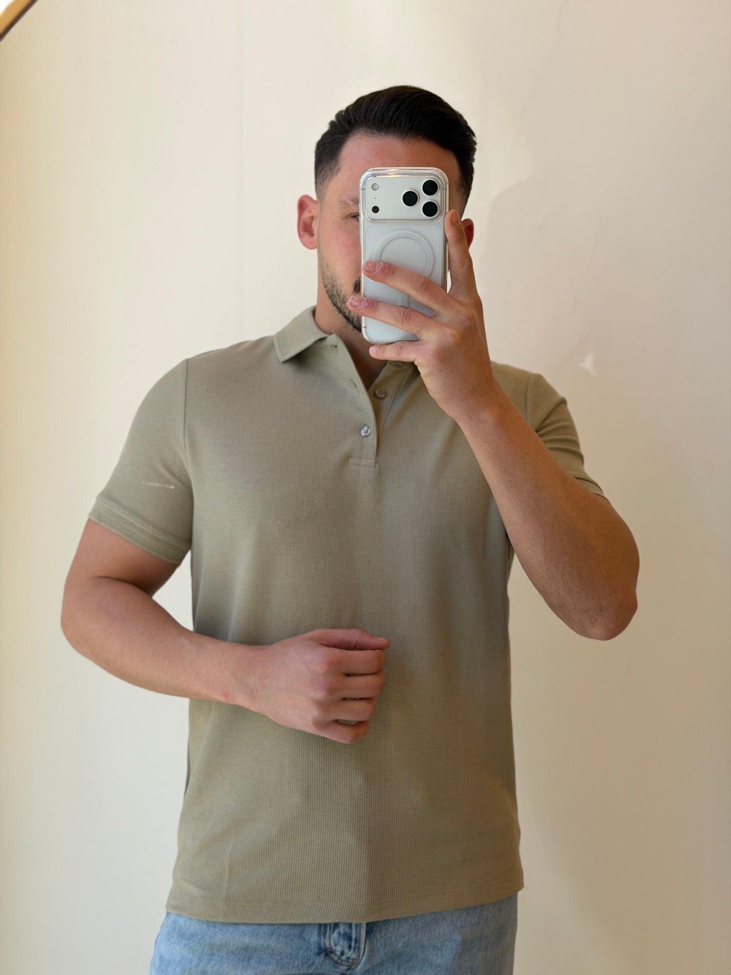 Textured Polo Buttons