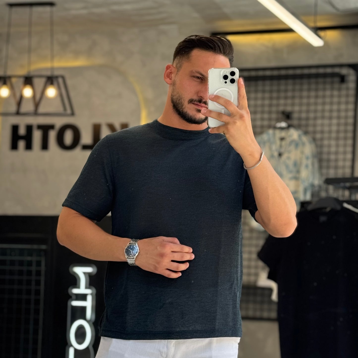Linen T-Shirt - Kloth LB