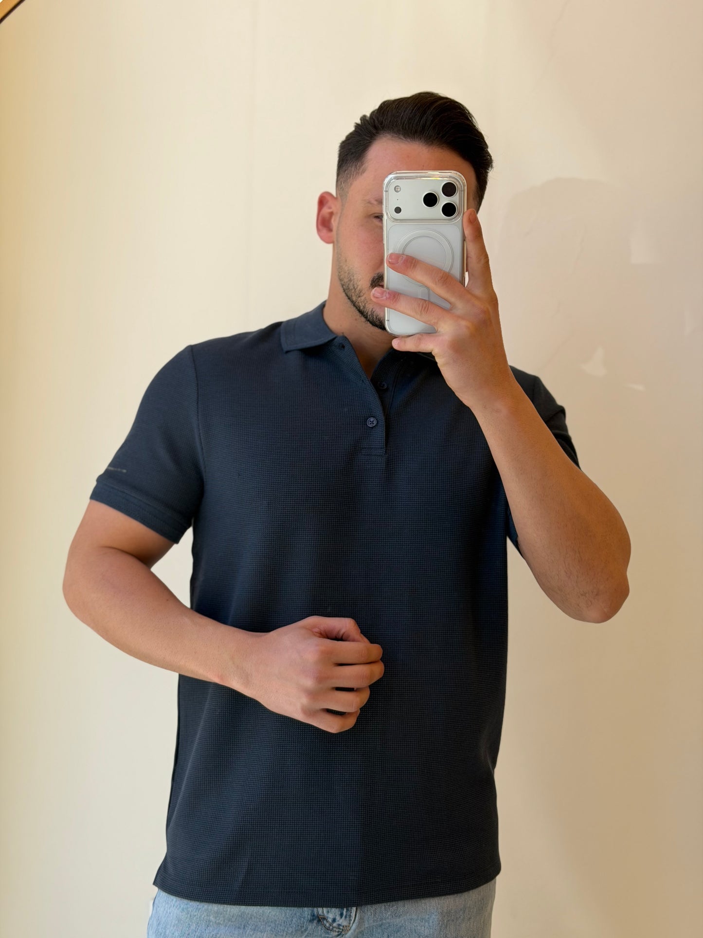 Textured Polo Buttons