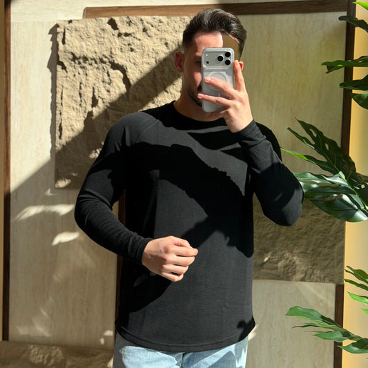 Breathable Slim Basic Sweater