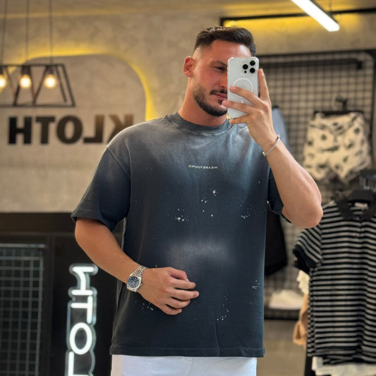 Washed Printed T-Shirt - Kloth LB