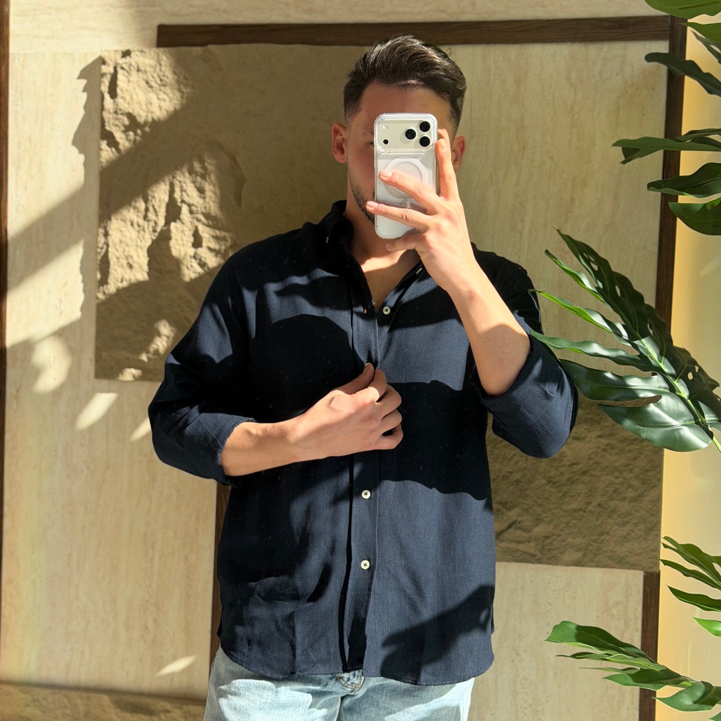 Mini oversize Shirt