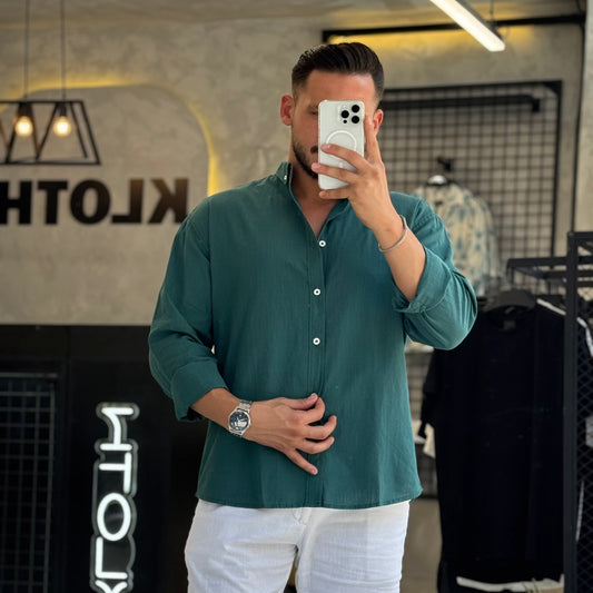 Oversize Linen Shirt - Kloth LB