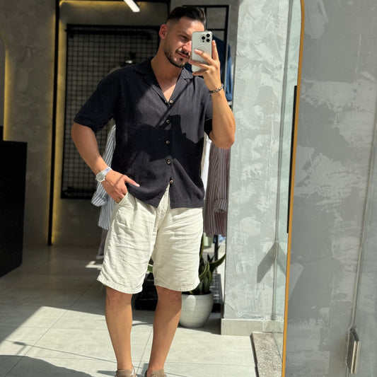 Oversize Linen Shirt