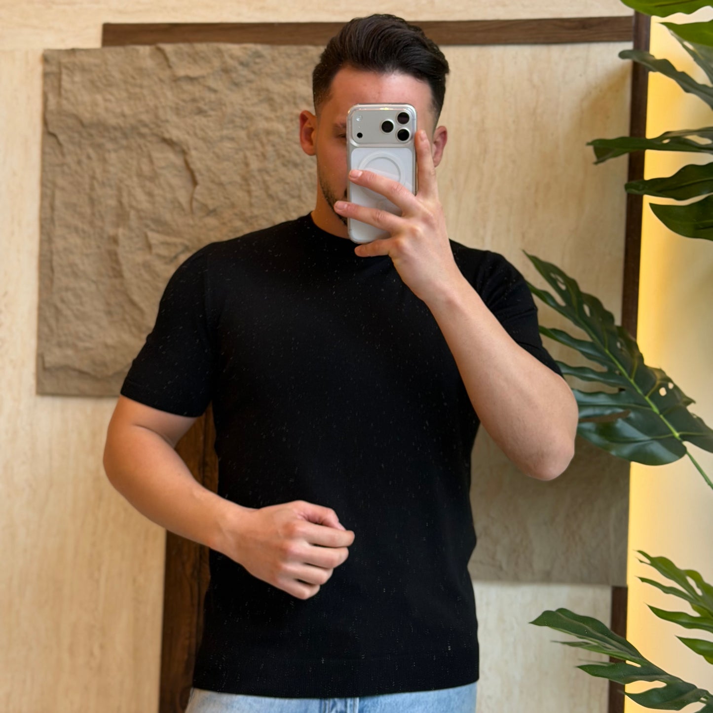 Mercerized Cotton T-Shirt