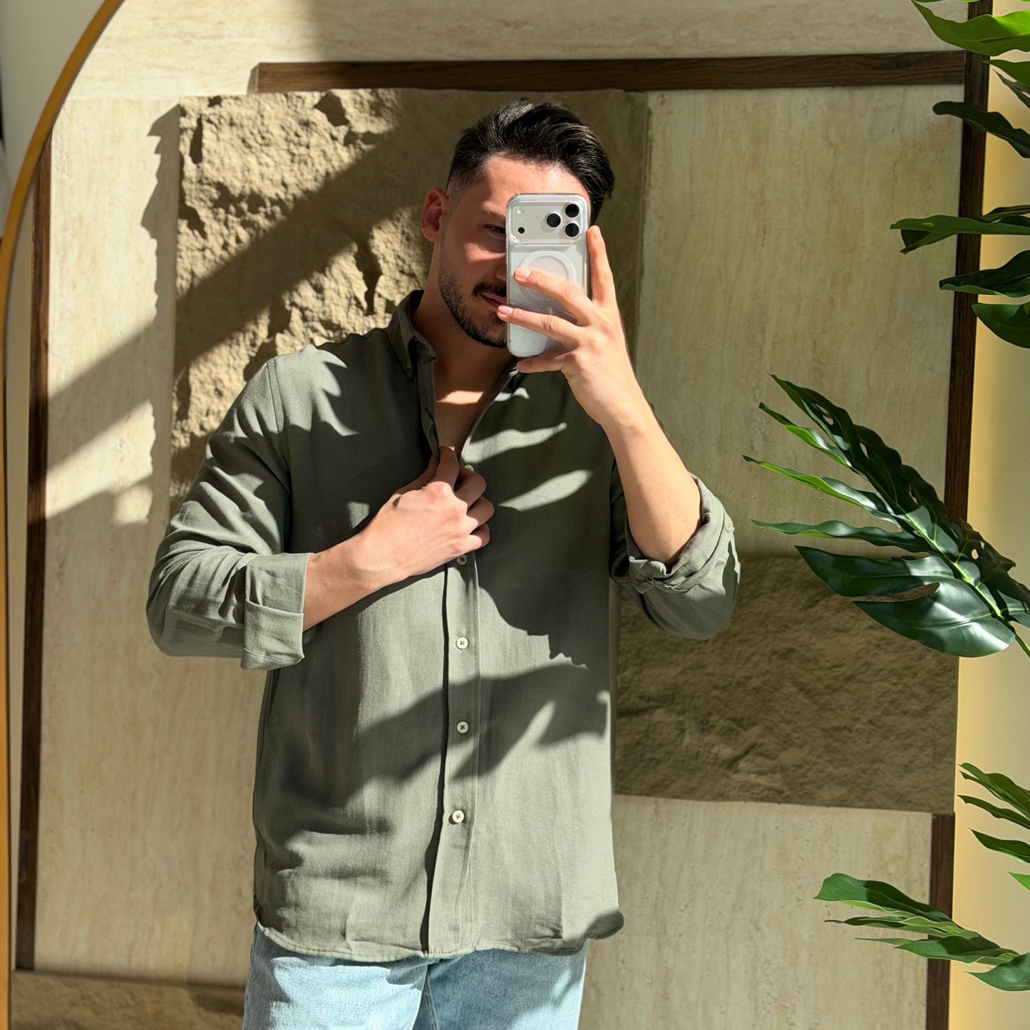 Mini oversize Shirt